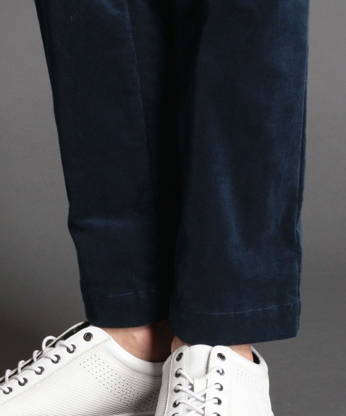 MONSIEUR NICOLE（ムッシュニコル）の「ストレッチコーデュロイ テーパードパンツ（その他パンツ・メンズ・ブルー/ブラック/ホワイト・LARGE/SMALL/X-LARGE/MEDIUM）」の11枚目の写真