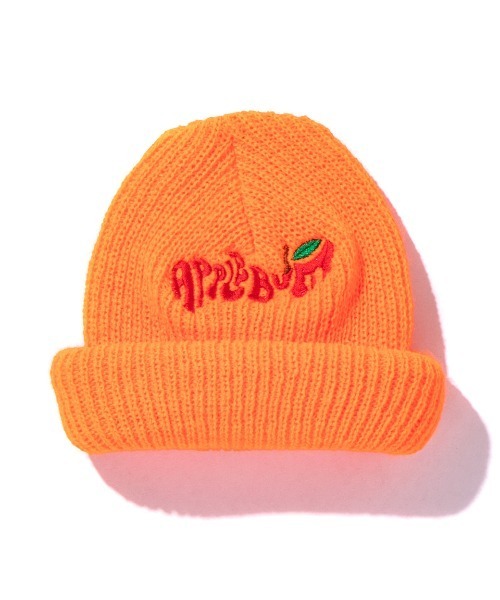 APPLEBUM（アップルバム）の「"Apple Logo" Knit Cap（ニットキャップ/ビーニー・メンズ・ホワイト/ブラック/オレンジ・FREE）」の13枚目の写真