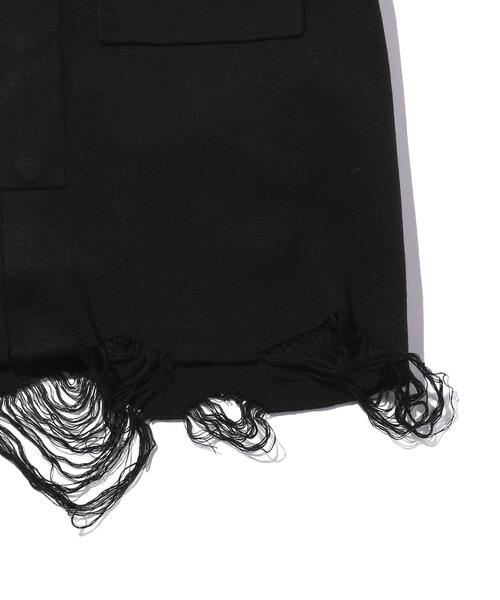 MAGIC STICK(マジックスティック)の「<MAGIC STICK> DESTROY KNIT CGN/カーディガン(ニット/セーター・メンズ・ブラック・M/L)」の5枚目の写真