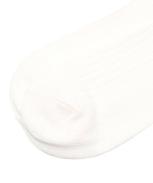 WEGO（ウィゴー）の「WEGO/無地折り返しソックス（ソックス/靴下・レディース・ホワイト/ブラック・FREE）」の4枚目の写真