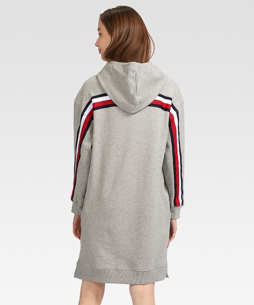 新品　トミーヒルフィガー　トレーナーワンピース GIRLS クレストパーカーワンピース | トミー ヒルフィガー(Tommy