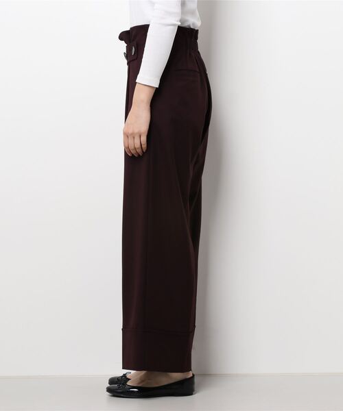 Lui's(ルイス)の「ボタンディテールワイドパンツ(その他パンツ・レディース・ブラック/ダークグリーン/パープル・FREE)」の9枚目の写真