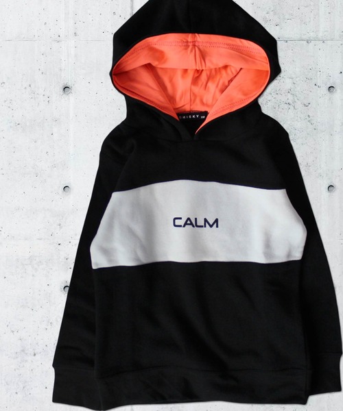 THE CASUAL（カジュアル）の「裏起毛ライン切り替えプルオーバーパーカー キッズ（パーカー・キッズ・ブラック系/ベージュ/ベージュ系/ブラック系1/オフホワイト/ブラック系2/杢グレー/グレー系/ブラック・110cm/120cm/130cm/150cm/160cm/140cm）」の3枚目の写真