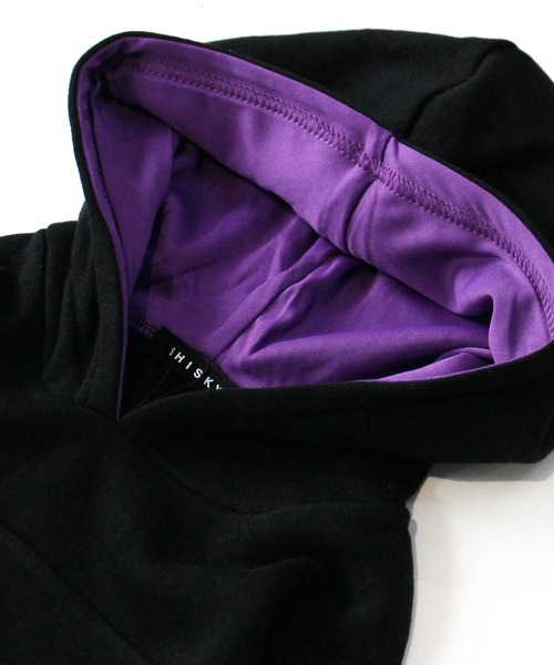 THE CASUAL（カジュアル）の「裏起毛ライン切り替えプルオーバーパーカー キッズ（パーカー・キッズ・ブラック系/ベージュ/ベージュ系/ブラック系1/オフホワイト/ブラック系2/杢グレー/グレー系/ブラック・110cm/120cm/130cm/150cm/160cm/140cm）」の12枚目の写真