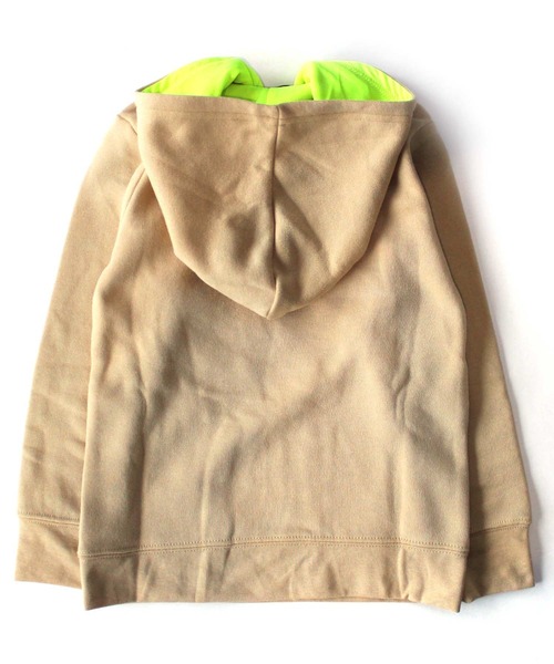 THE CASUAL（カジュアル）の「裏起毛ライン切り替えプルオーバーパーカー キッズ（パーカー・キッズ・ブラック系/ベージュ/ベージュ系/ブラック系1/オフホワイト/ブラック系2/杢グレー/グレー系/ブラック・110cm/120cm/130cm/150cm/160cm/140cm）」の16枚目の写真
