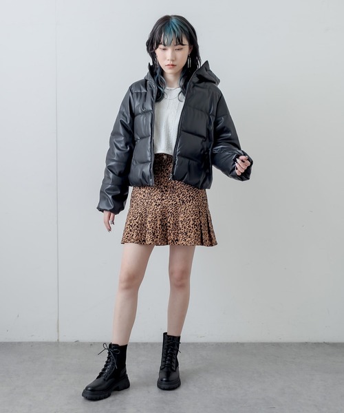 RASVOA(ラスボア)の「ふくれジャガードトップス(Tシャツ/カットソー・レディース・ブラック/オフホワイト・FREE)」の20枚目の写真