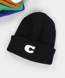 SPINNS | Cワッペンニット帽(ニットキャップ/ビーニー)