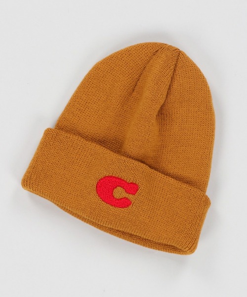 SPINNS（スピンズ）の「Cワッペンニット帽（ニットキャップ/ビーニー・メンズ・ブラック×ホワイト/ホワイト×グリーン/ブラウン/グリーン/ブルー・ONESIZE）」の12枚目の写真