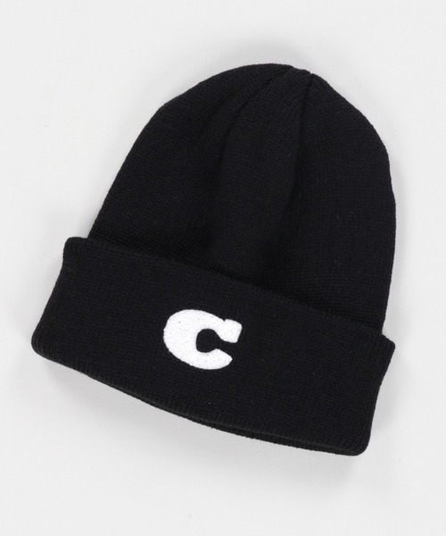 SPINNS（スピンズ）の「Cワッペンニット帽（ニットキャップ/ビーニー・メンズ・ブラック×ホワイト/ホワイト×グリーン/ブラウン/グリーン/ブルー・ONESIZE）」の11枚目の写真