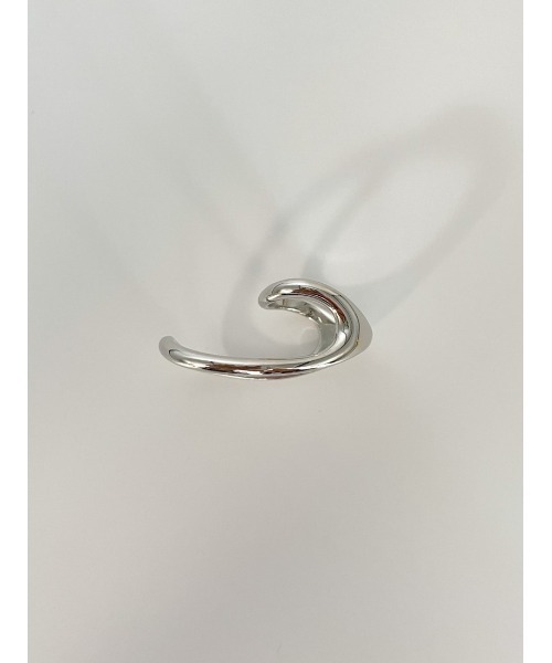 mou（モウ）の「変形ダブルフィンガー艶リング（リング・レディース・シルバー/ゴールド・FREE）」の8枚目の写真