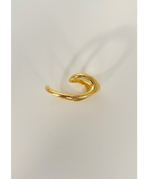 mou（モウ）の「変形ダブルフィンガー艶リング（リング・レディース・シルバー/ゴールド・FREE）」の10枚目の写真