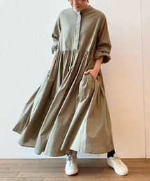 BEARDSLEY | ギャザーワンピース(ワンピース)