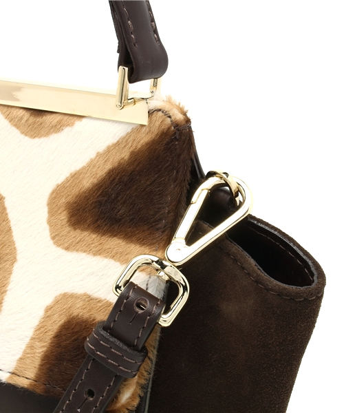 OUTLET（アウトレット）の「【Chez toi】VIA.RポニーハラコショルダーⅡ（ショルダーバッグ・レディース・ブラウン系その他・FREE）」の4枚目の写真