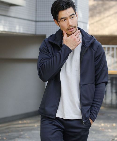 LIL VENDARS（リルヴェンダース）の「電熱テックスウェットパーカー（パーカー・メンズ・ブラック/グレー/チャコール/オリーブ/ネイビー・S/M/L/XL）」の7枚目の写真