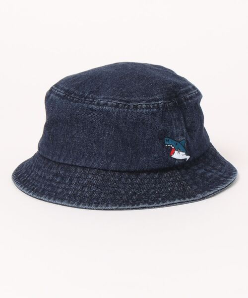 無（ム）の「KIDsウォッシュコットンコミカルアニマルバケットハット（ハット・キッズ・カーキ/ピンク/アイボリー/ブルー系その他/ベージュ/ブラック・FREE）」の5枚目の写真