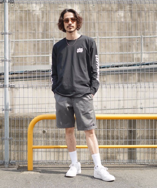 Afends（アフェンズ）の「WALK SHORTS/AFENDS(アフェンズ)ショートパンツ（その他パンツ・メンズ・チャコールグレー/ブラック・32inch/30inch/L/34）」の18枚目の写真