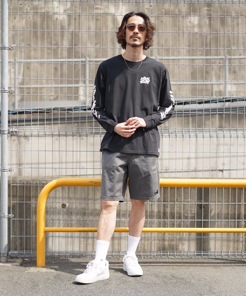 Afends（アフェンズ）の「WALK SHORTS/AFENDS(アフェンズ)ショートパンツ（その他パンツ・メンズ・チャコールグレー/ブラック・32inch/30inch/L/34）」の17枚目の写真