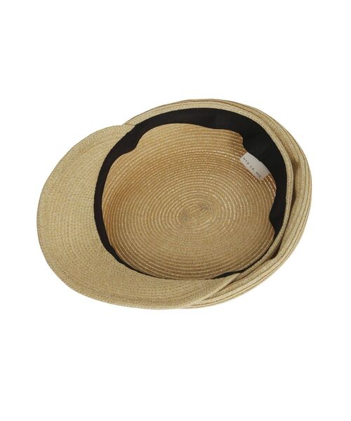 MERCURYDUO（マーキュリーデュオ）の「ペーパーキャスケット（キャスケット・レディース・ブラック/ベージュ・FREE）」の7枚目の写真