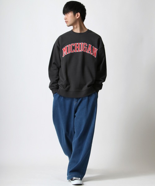 セール】MICHIGAN/FLORIDA 別注 オーバーサイズ カレッジロゴ ワッペン