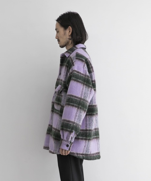 URBAN RESEARCH(アーバンリサーチ)の「URBAN RESEARCH iD CHECK CPO JACKET(その他アウター・メンズ・キャメル/パープル・LARGE/MEDIUM)」の21枚目の写真
