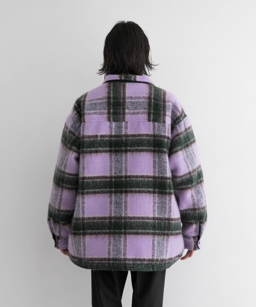 URBAN RESEARCH(アーバンリサーチ)の「URBAN RESEARCH iD CHECK CPO JACKET(その他アウター・メンズ・キャメル/パープル・LARGE/MEDIUM)」の11枚目の写真
