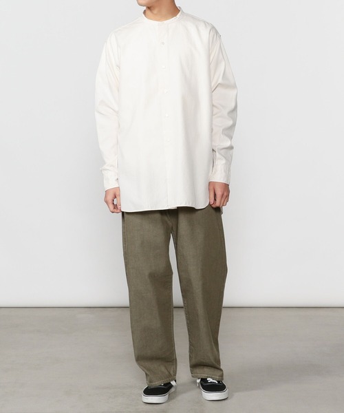 DANTON（ダントン）の「DANTON | カラーデニム イージーパンツ MEN（デニムパンツ・メンズ・モカ/チャコール/カーキ/ブルー/インディゴブルー・40/42/38）」の8枚目の写真