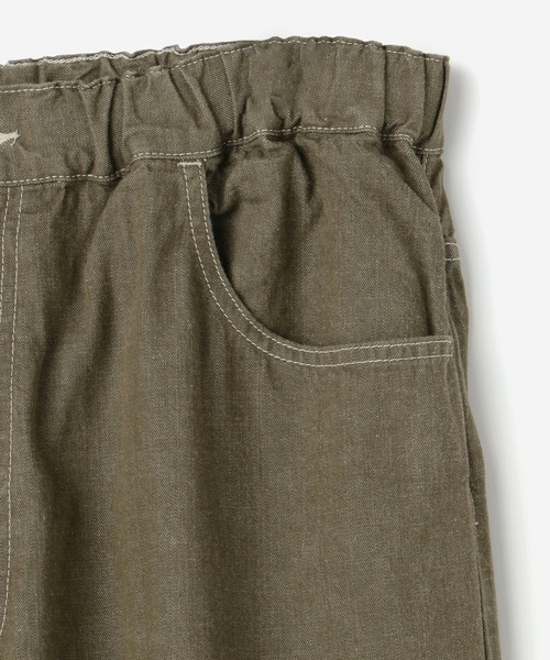 DANTON（ダントン）の「DANTON | カラーデニム イージーパンツ MEN（デニムパンツ・メンズ・モカ/チャコール/カーキ/ブルー/インディゴブルー・40/42/38）」の17枚目の写真