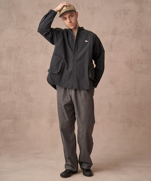 DANTON（ダントン）の「DANTON | カラーデニム イージーパンツ MEN（デニムパンツ・メンズ・モカ/チャコール/カーキ/ブルー/インディゴブルー・40/42/38）」の6枚目の写真