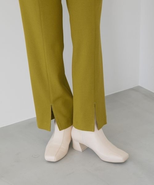 LOWRYS FARM(ローリーズファーム)の「フロントスリットパンツ 260422(その他パンツ・レディース・イエロー/アイボリー/ブラック・MEDIUM/LARGE)」の7枚目の写真