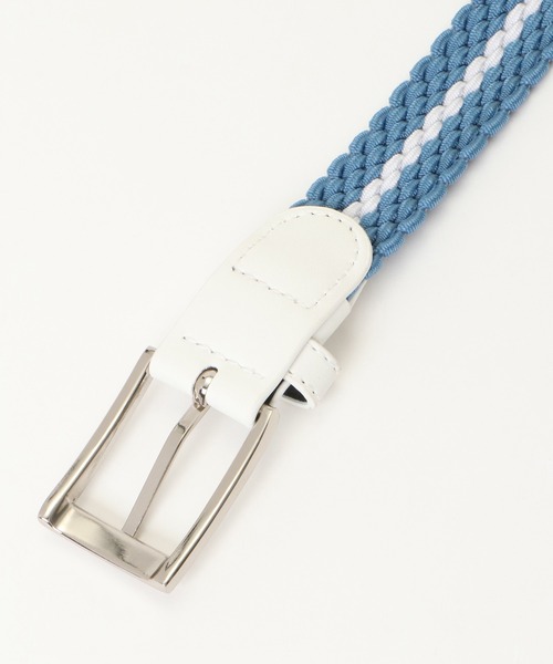ikka（イッカ）の「ゴムメッシュベルト（ベルト・メンズ・ホワイト/スカイブルー/ブラック/ネイビー/グレー/オフホワイト・FREE）」の10枚目の写真