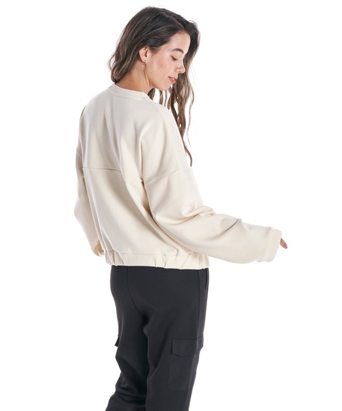 ROXY（ロキシー）の「STAY TUNED PO/ロキシースウェットトレーナー（スウェット・レディース・ブラック/パープル/ナチュラル・SMALL/MEDIUM/LARGE）」の5枚目の写真