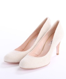 【SEVEN TWELVE THIRTY】LovelyWalk ファブリックパンプス