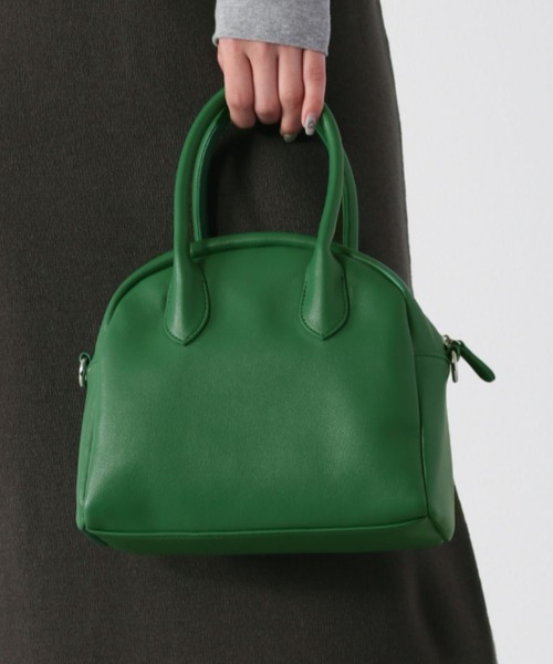 cepo（セポ）の「ミニボストンバッグ（ハンドバッグ・レディース・ブラック/ブラウン/グリーン・FREE）」の3枚目の写真