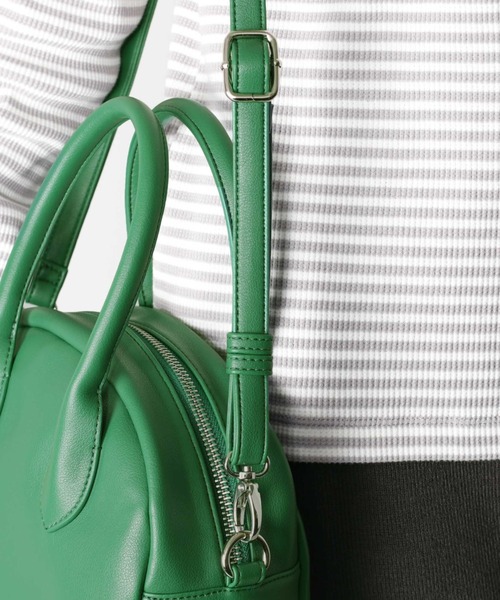 cepo（セポ）の「ミニボストンバッグ（ハンドバッグ・レディース・ブラック/ブラウン/グリーン・FREE）」の8枚目の写真