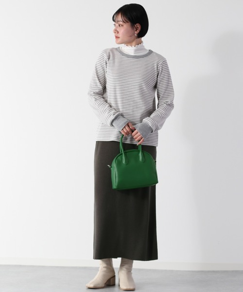 cepo（セポ）の「ミニボストンバッグ（ハンドバッグ・レディース・ブラック/ブラウン/グリーン・FREE）」の9枚目の写真