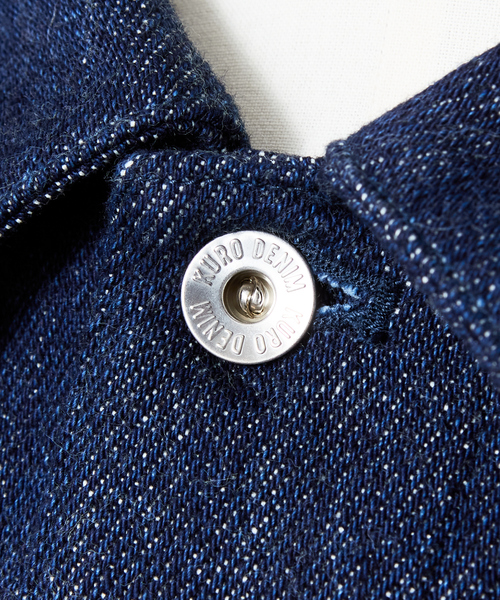 collex（コレックス）の「【KURO/クロ】DENIM JACKET（デニムジャケット・レディース・インディゴブルー・M）」の13枚目の写真