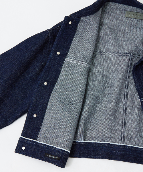 collex（コレックス）の「【KURO/クロ】DENIM JACKET（デニムジャケット・レディース・インディゴブルー・M）」の17枚目の写真