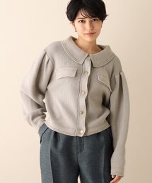 OPAQUE.CLIP | ジャケットライクニットカーディガン(カーディガン/ボレロ)