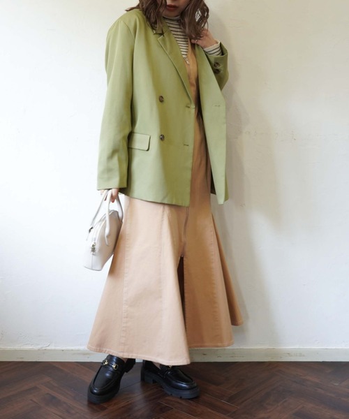 archives(アルシーヴ)の「フロントZIPマーメイドジャンパースカート(ジャンパースカート・レディース・ブラック/ベージュ/アイボリー・MEDIUM)」の15枚目の写真