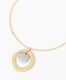 studio CLIP | ツチメメタルMIXカラーロングネックレス(ネックレス)