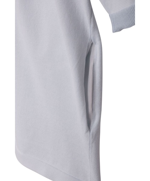 TORNADO MART（トルネードマート）の「ZERO by TORNADO MART∴ノーカラー7部袖カーディガンニット（カーディガン/ボレロ・メンズ・ブラック/アイボリー・LL/M/L）」の6枚目の写真