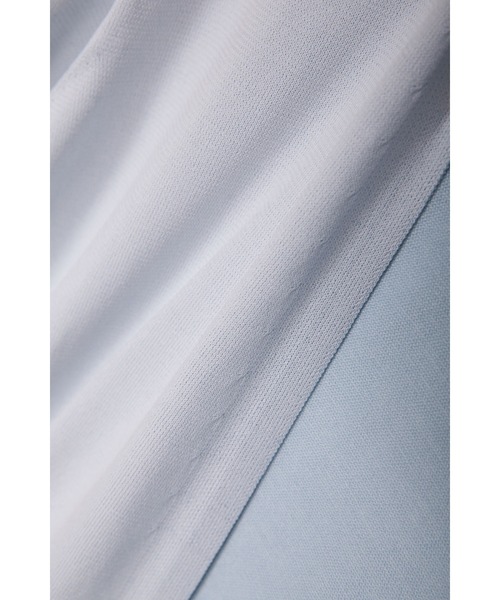 TORNADO MART（トルネードマート）の「ZERO by TORNADO MART∴ノーカラー7部袖カーディガンニット（カーディガン/ボレロ・メンズ・ブラック/アイボリー・LL/M/L）」の5枚目の写真