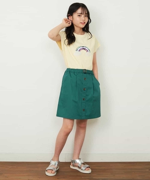 a.v.v（アーヴェヴェ）の「[KIDS]クロスゴムサンダル（サンダル・キッズ・ブラック/シルバー・22/20/19/21/23/24/18）」の8枚目の写真