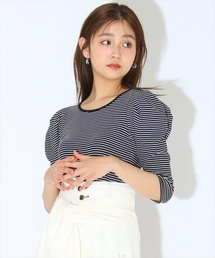 パワショルバックリボンプルオーバー