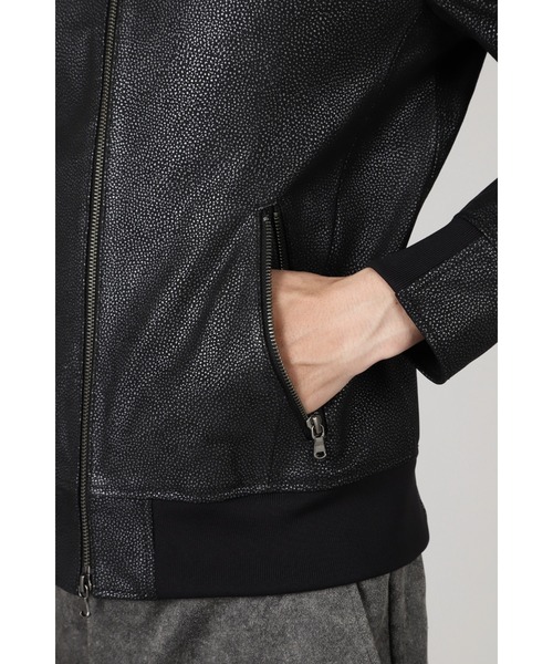 HIGH STREET(ハイストリート)の「HIGH STREET∴ゴートスナフプリントライダース(ライダースジャケット・メンズ・ブラック・S/M)」の10枚目の写真