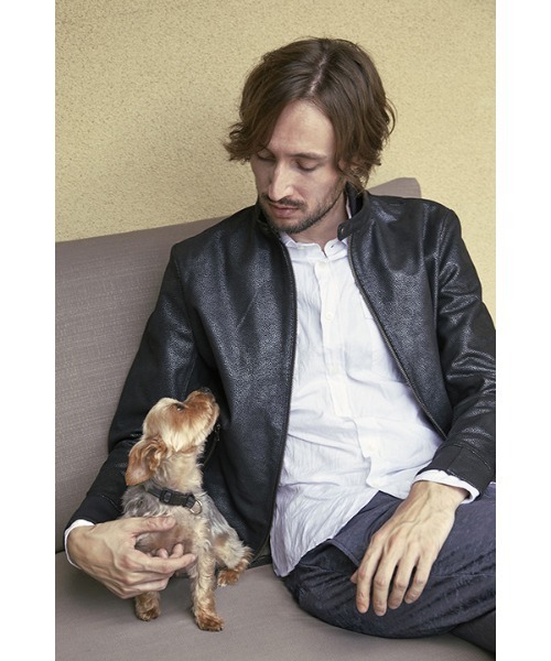 HIGH STREET(ハイストリート)の「HIGH STREET∴ゴートスナフプリントライダース(ライダースジャケット・メンズ・ブラック・S/M)」の12枚目の写真