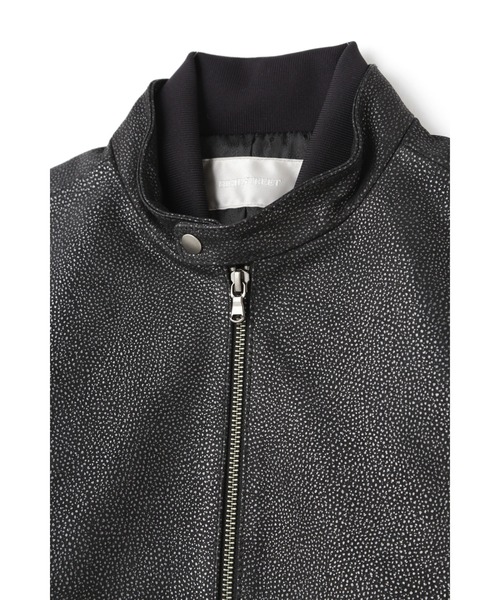 HIGH STREET(ハイストリート)の「HIGH STREET∴ゴートスナフプリントライダース(ライダースジャケット・メンズ・ブラック・S/M)」の14枚目の写真