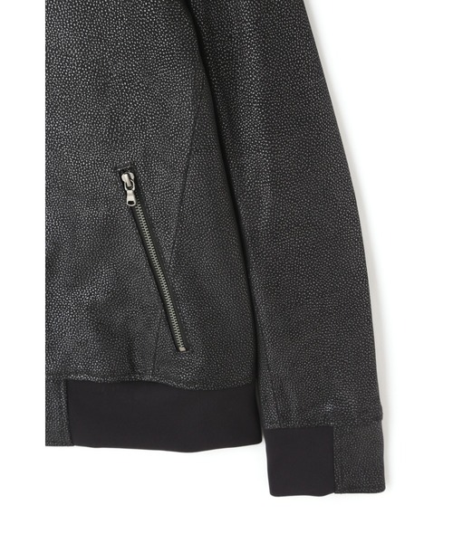 HIGH STREET(ハイストリート)の「HIGH STREET∴ゴートスナフプリントライダース(ライダースジャケット・メンズ・ブラック・S/M)」の16枚目の写真