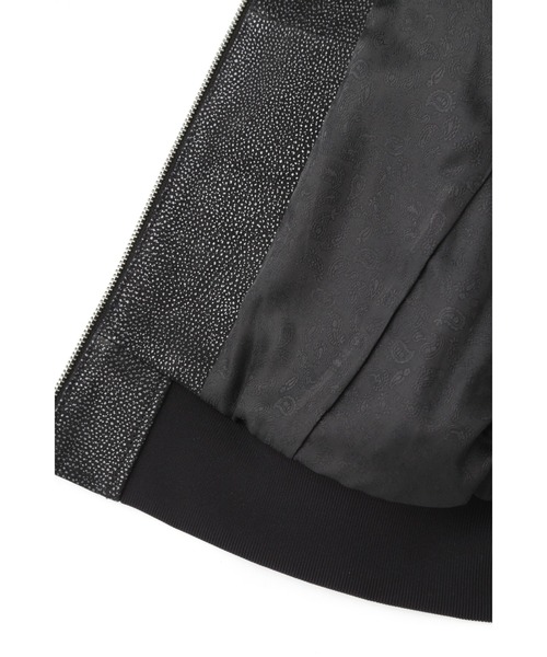 HIGH STREET(ハイストリート)の「HIGH STREET∴ゴートスナフプリントライダース(ライダースジャケット・メンズ・ブラック・S/M)」の18枚目の写真