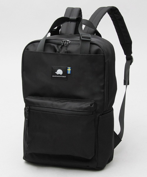 SCANDINAVIAN FOREST(スカンジナビアン・フォレスト)の「ナイロン 軽量 2WAY 小さめ トートリュック(バックパック/リュック・レディース・ブラック/グレー/ベージュ/ベージュ系その他/ブラウン/ブルー・FREE)」の11枚目の写真